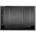 JLS3-MHDRBS - Jetline+ top unit, double lockable with roller shutter, black