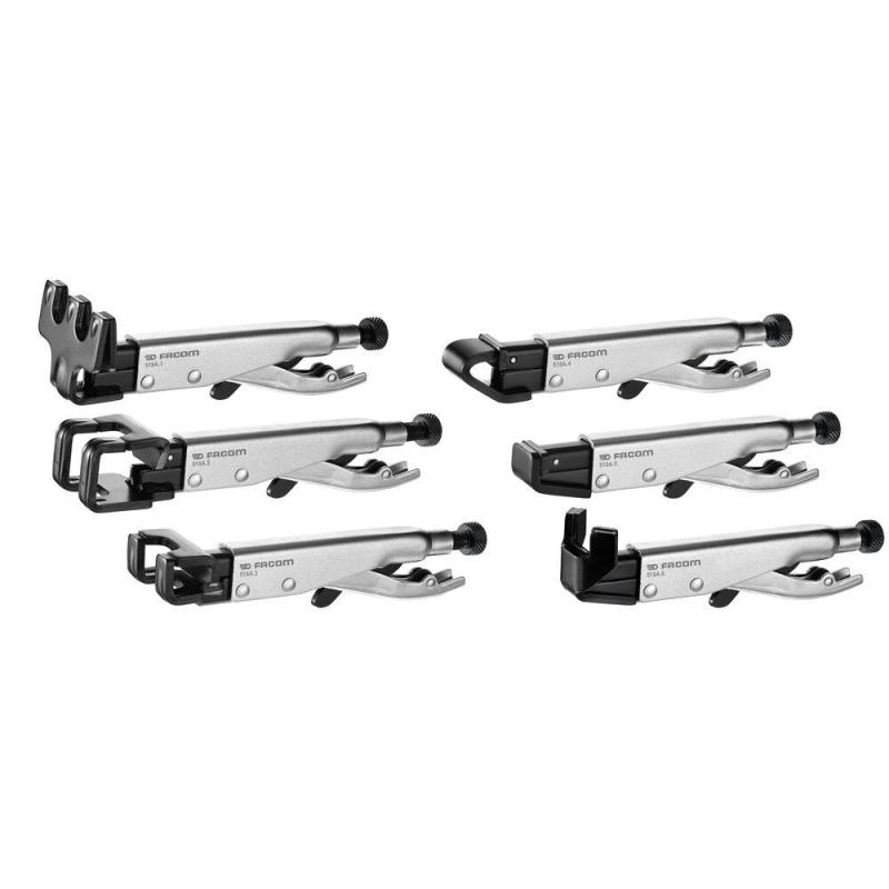 518A.J6 - Zestaw 6 szczypiec zaciskowych