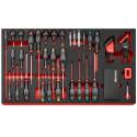 MODM.XXL4 - Module of screwdrivers and key with spherical head (53 pcs.), foam insert