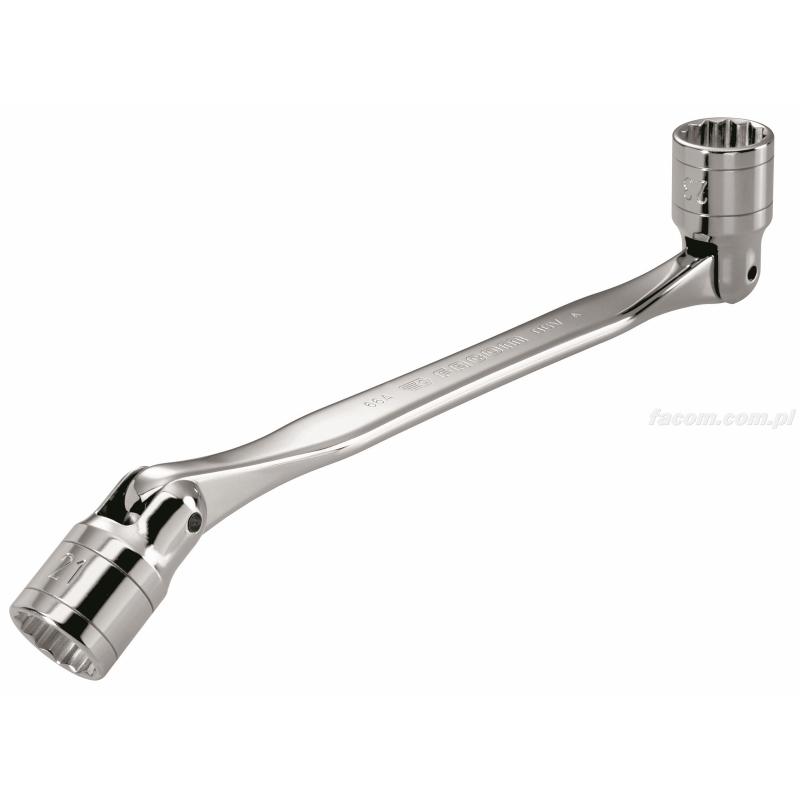 66A.8X9 - Klucz nasadowy przegubowy, 8x9 mm 66A.8X9 - Klucz nasadowy przegubowy, 8x9 mm