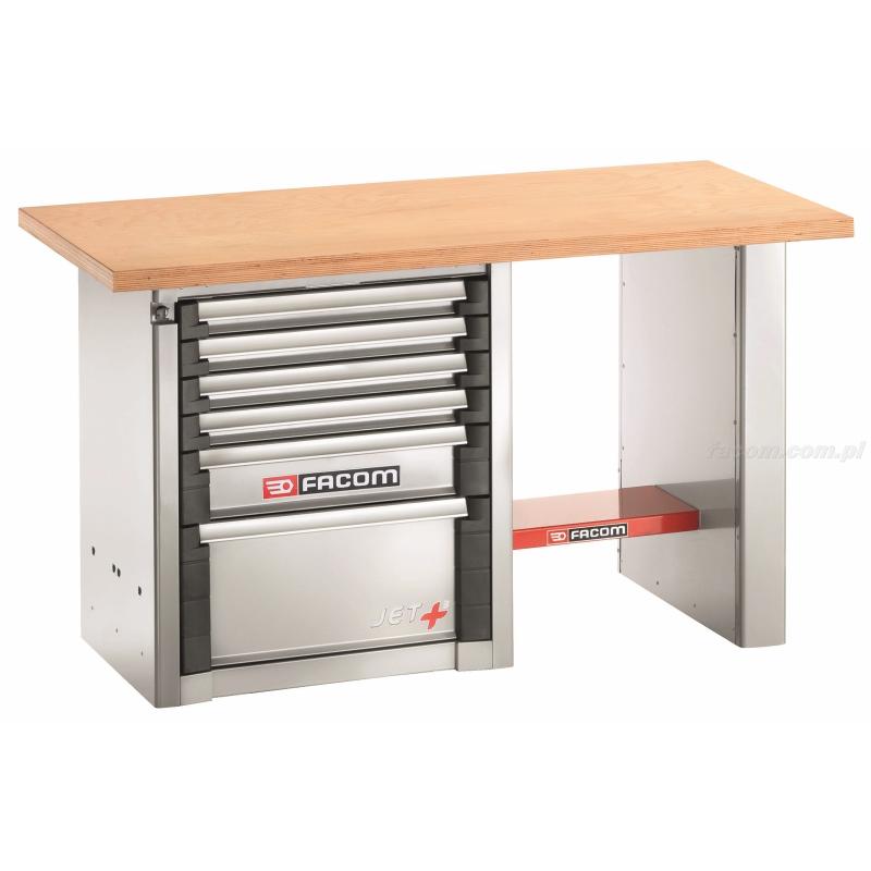 1500.AB1M3 - stół warsztatowy do dużych obciążeń 1,5 m - 6 szuflad