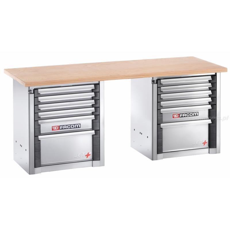 2000.BB1M3 - stół warsztatowy do dużych obciążeń 2 m - 12 szuflad