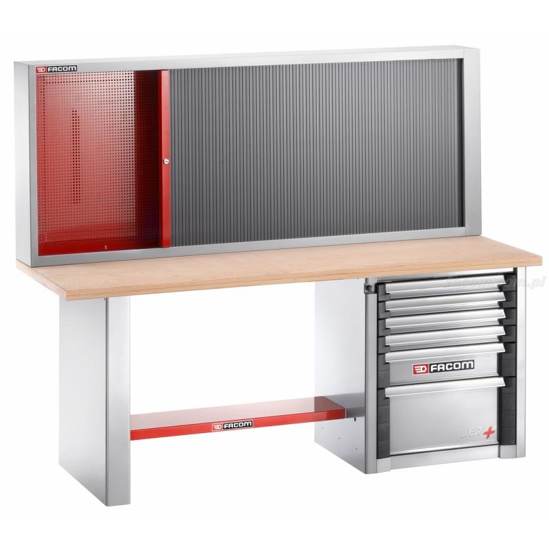 2000.AB32M3 - stół warsztatowy do dużych obciążeń 2 m - 6 szuflad i szafa 2210