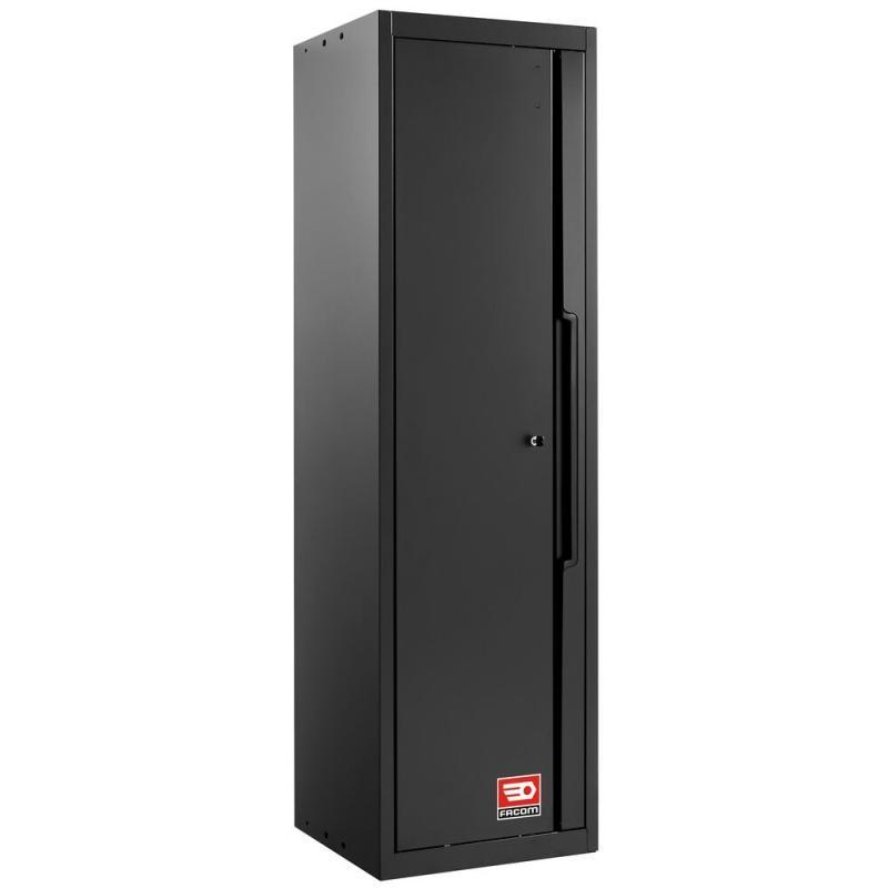RWS2-A500PPBS - Szafa wysoka ROLL, 1 drzwi pełne, 3 półki, czarna RWS2-A500PPBS - Szafa wysoka ROLL, 1 drzwi pełne, 3 półki, czarna