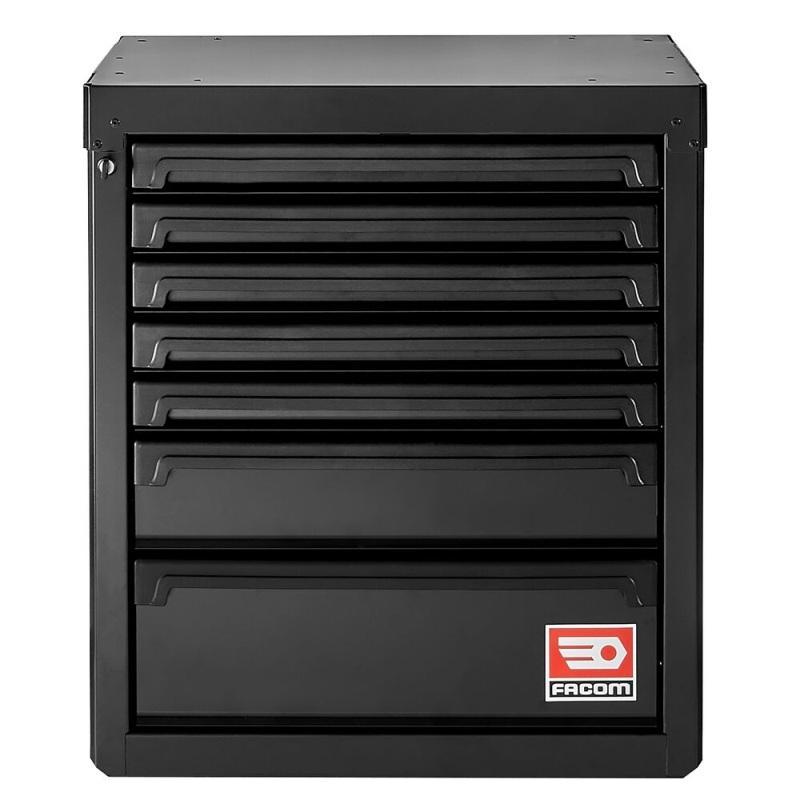 RWS2-MBS7TBS - Szafka stojąca ROLL, 7 szuflad, czarna RWS2-MBS7TBS - Szafka stojąca ROLL, 7 szuflad, czarna