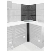 RWS2-CSGBS - Blat narożny ocynkowany z panelami perforowanymi