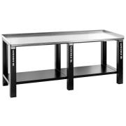 WB2.2000GS -  Workbench 2m galvanized steel worktop