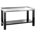 WB2.1500GS - Workbench 1.5m galvanized steel worktop