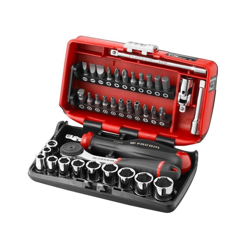 R2NANO - zestaw nasadek 1/4" w kasecie, 5,5 mm -14 mm R2NANO - zestaw nasadek 1/4" w kasecie, 5,5 mm -14 mm