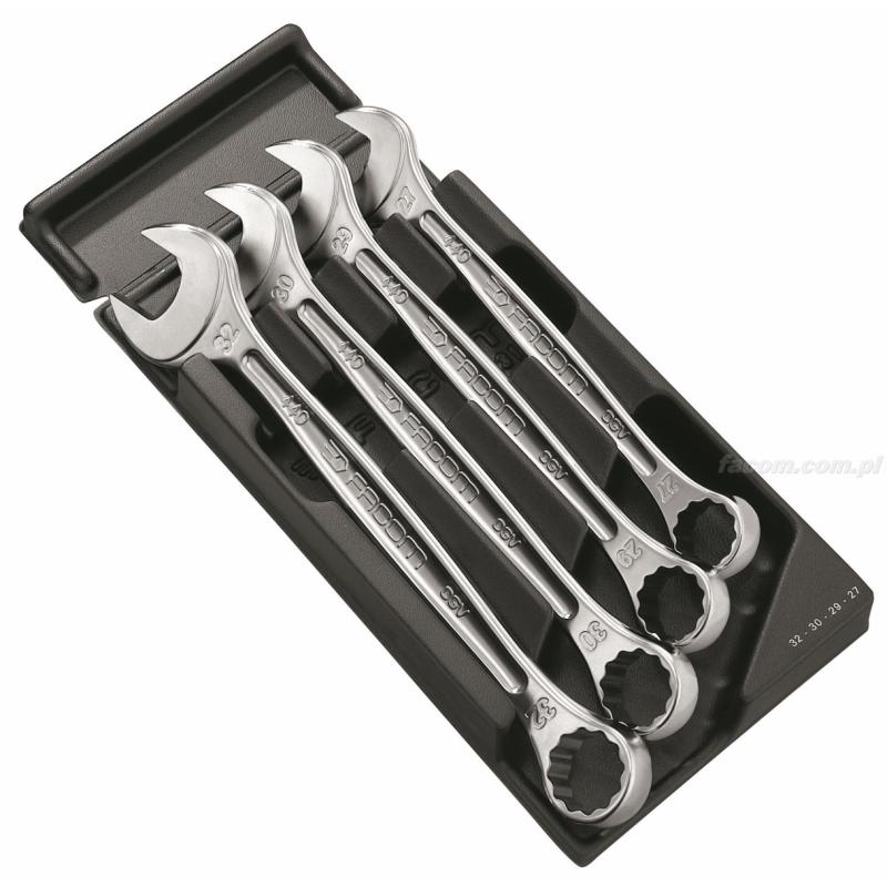 MOD.440-2 - moduł 4 kluczy oczkowo-płaskich OGV® o dużych wymiarach od 27 do 30 i 32 mm MOD.440-2 - moduł 4 kluczy oczkowo-płaskich OGV® o dużych wymiarach od 27 do 30 i 32 mm