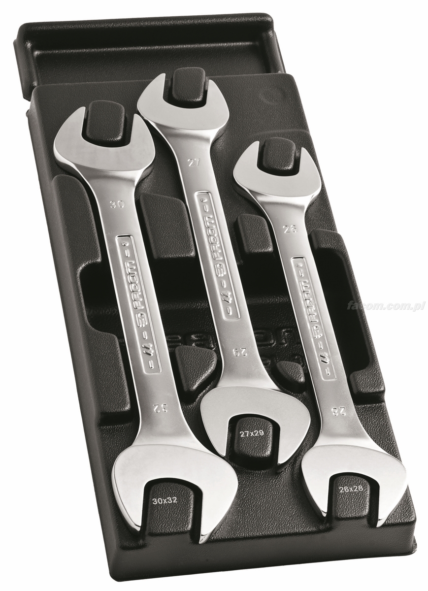 FACOM MODM.75PB Metric angled socket wrench sets in foam tray