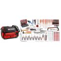 2120.E18 - 114-piece set of electronic tools - tool bag