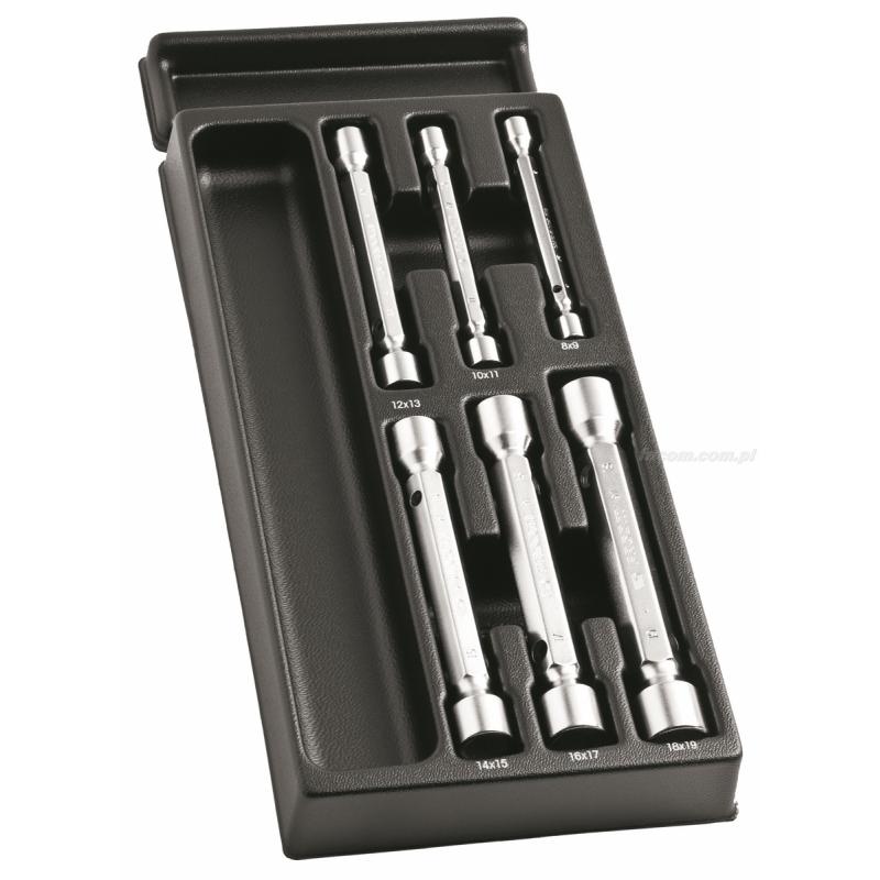 MOD.97 - moduł 6 kluczy rurkowych kutych od 8 do 19 mm MOD.97 - moduł 6 kluczy rurkowych kutych od 8 do 19 mm
