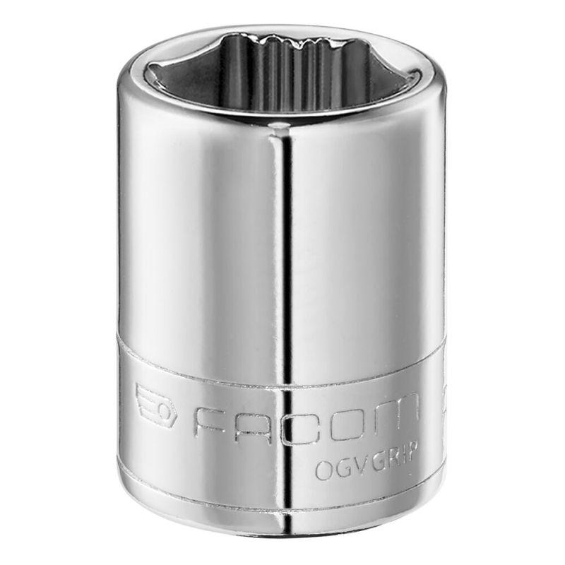 FACOM R.12GRP - Nasadka 1/4" do obrobionych śrub 6-kątnych OGV® GRIP, 12 mm ✔