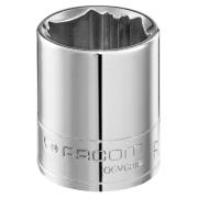 R.14GRP - Nasadka 1/4" do zaokrąglonych śrub 6-kątnych OGV® GRIP, 14 mm R.14GRP - Nasadka 1/4" do zaokrąglonych śrub 6-kątnych OGV® GRIP, 14 mm