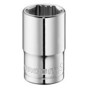 S.16GRP - Nasadka 1/2" do zaokrąglonych śrub 6-kątnych OGV® GRIP, 16 mm S.16GRP - Nasadka 1/2" do zaokrąglonych śrub 6-kątnych OGV® GRIP, 16 mm