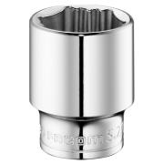 S.27GRP - Nasadka 1/2" do zaokrąglonych śrub 6-kątnych OGV® GRIP, 27 mm S.27GRP - Nasadka 1/2" do zaokrąglonych śrub 6-kątnych OGV® GRIP, 27 mm