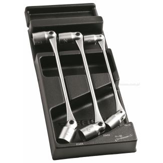 MOD.66A-2 - moduł 3 kluczy nasadkowych przegubowych od 18 do 21 mm