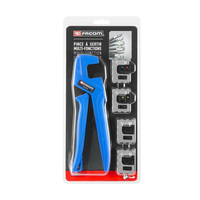 FACOM 819832 - interchangeable 4-die crimping pliers ✔