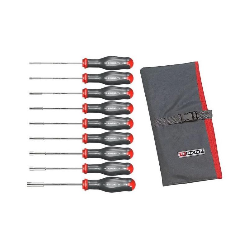 74AT.JL14 - Zestaw 14 kluczy nasadowych, 3,2 - 14 mm