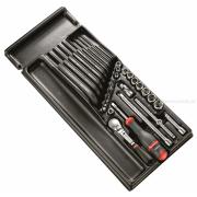 MOD.RL1 - moduł nasadek 1/4", końcówki Phillips®-Pozidriv®