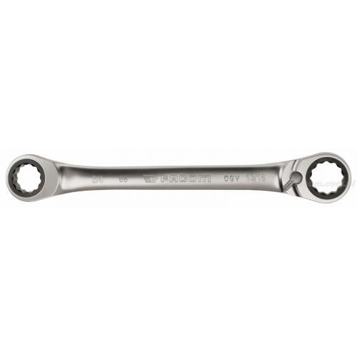 65.1/2X9/16 - RATCHET RING WRENCH 12P 10X11