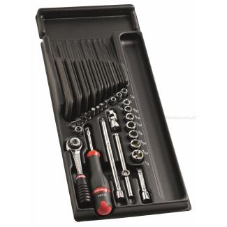 MOD.R3 - moduł nasadek 1/4" calowych