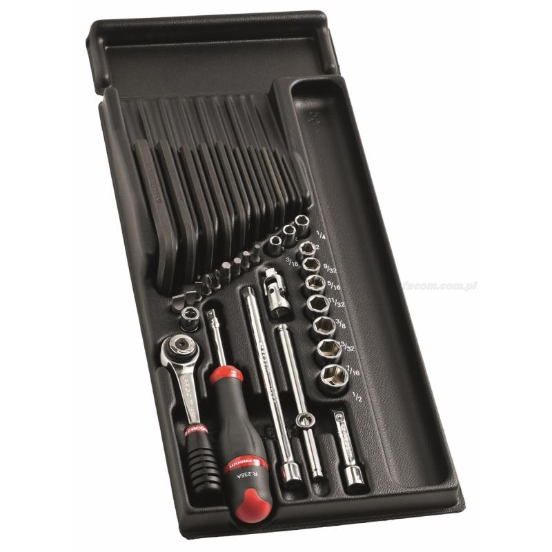 MOD.R3 - moduł nasadek 1/4" calowych