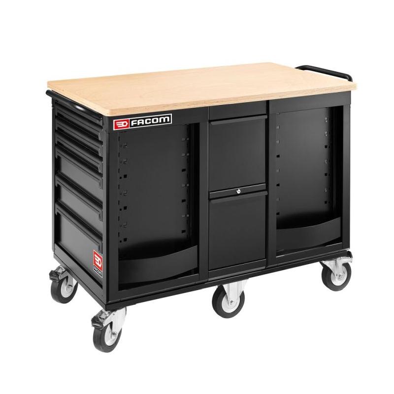 FACOM ROLL.XXLHDWBS - Mobile workstation ROLL XXL, 12 drawers ✔