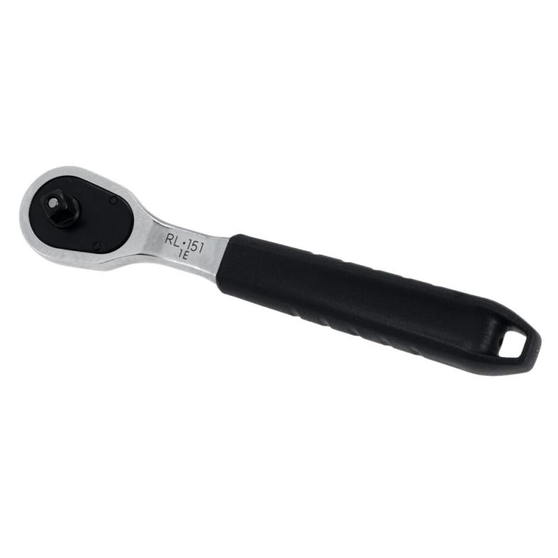 RL.151 - Grzechotka 1/4" z dźwignią przełączającą, niskoprofilowa