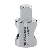 J.235TW - 3-drożny adapter 3/8" do 1/2", suwak rękojeści przesuwnej