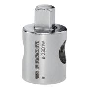 S.230TW - 3-drożna redukcja 1/2" do 3/8", suwak rękojeści przesuwnej