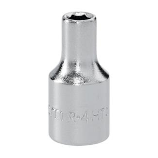 R.4HT - Nasadka 1/4" 6-kątna, krótka, metryczna, 4 mm