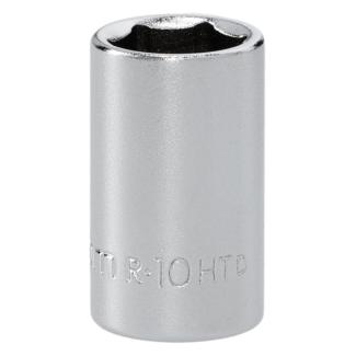 R.10HT - Nasadka 1/4" 6-kątna, krótka, metryczna, 10 mm