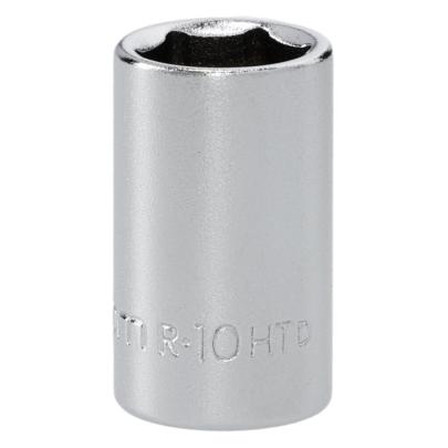 R.10HT - Nasadka 1/4" 6-kątna, krótka, metryczna, 10 mm