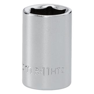 R.11HT - Nasadka 1/4" 6-kątna, krótka, metryczna, 11 mm