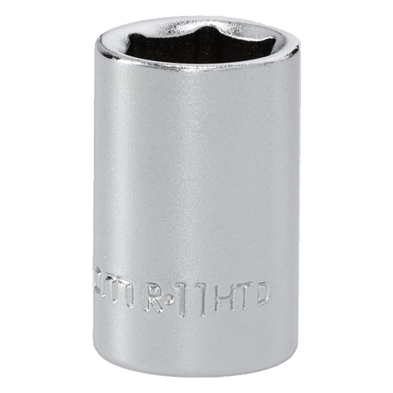 R.11HT - Nasadka 1/4" 6-kątna, krótka, metryczna, 11 mm