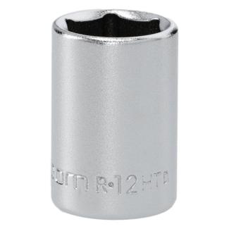R.12HT - Nasadka 1/4" 6-kątna, krótka, metryczna, 12 mm
