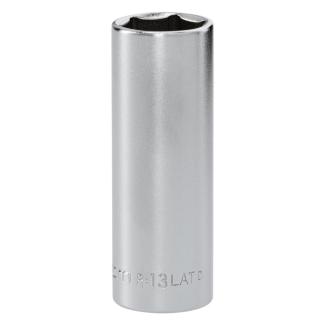 R.13LAT - Nasadka 1/4" 6-kątna, długa, metryczna, 13 mm