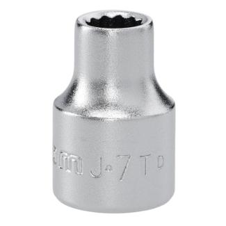 J.7T - Nasadka 3/8" 12-kątna, krótka, metryczna, 7 mm