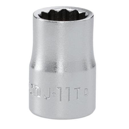 J.11T - Nasadka 3/8" 12-kątna, krótka, metryczna, 11 mm