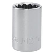 J.12T - Nasadka 3/8" 12-kątna, krótka, metryczna, 12 mm