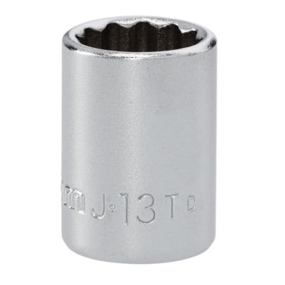 J.13T - Nasadka 3/8" 12-kątna, krótka, metryczna, 13 mm