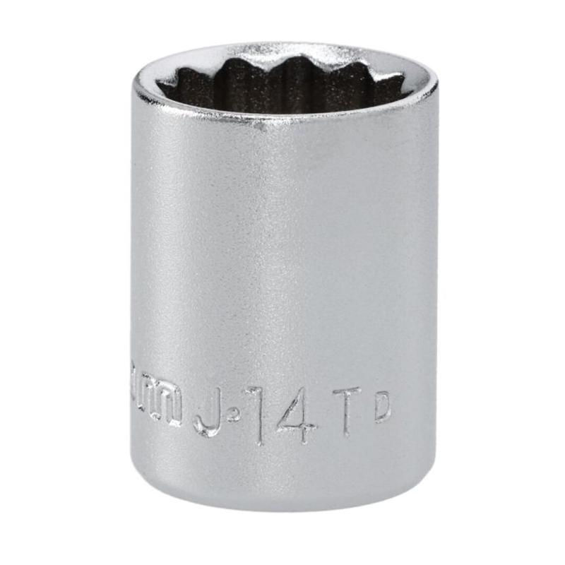 J.14T - Nasadka 3/8" 12-kątna, krótka, metryczna, 14 mm