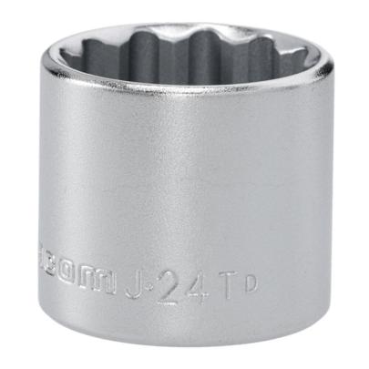 J.24T - Nasadka 3/8" 12-kątna, krótka, metryczna, 24 mm