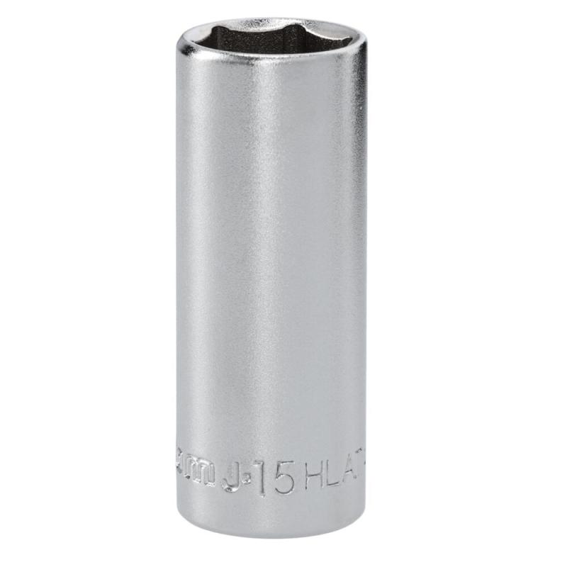 J.15HLAT - Nasadka 3/8" 6-kątna, długa, metryczna, 15 mm