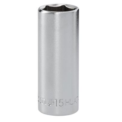 J.15HLAT - Nasadka 3/8" 6-kątna, długa, metryczna, 15 mm