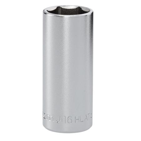 J.16HLAT - Nasadka 3/8" 6-kątna, długa, metryczna, 16 mm