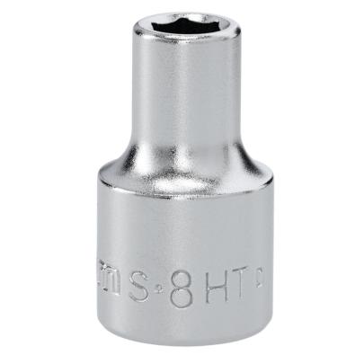 S.8HT - Nasadka 1/2" 6-kątna, krótka, metryczna, 8 mm