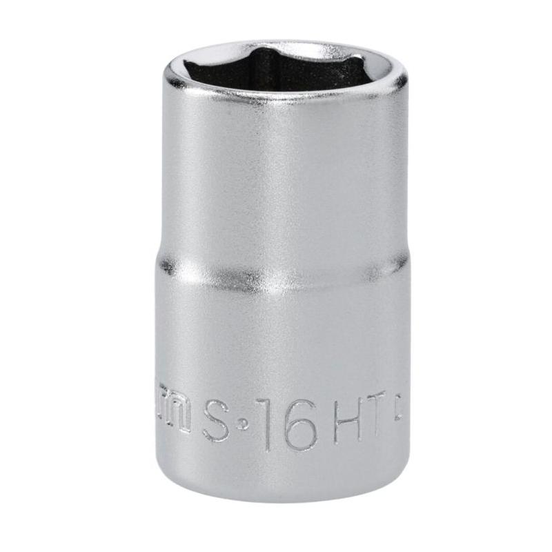 S.16HT - Nasadka 1/2" 6-kątna, krótka, metryczna, 16 mm